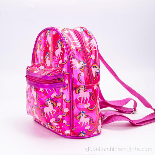 Pink Children's Printed Small Bag